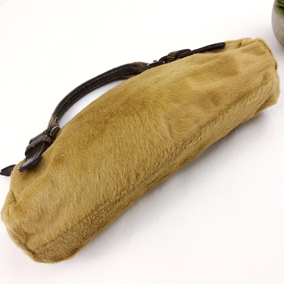 ⭐️ MIU MIU Calf Hair Mini Satchel Bag Tan - Picture 4 of 7